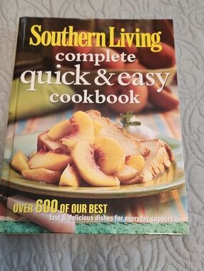 Southern Living Quick & Easy Cookbook - Yellow and Green Cover